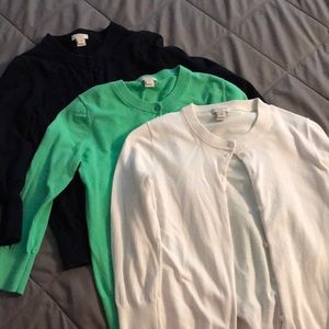 J Crew Clare Cardigans XS
